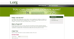 Desktop Screenshot of 1.org